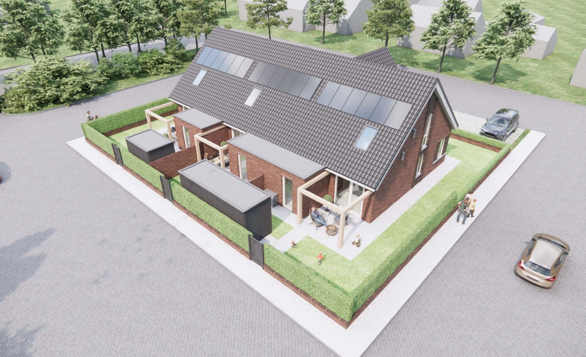 De huiskamer bovenkant