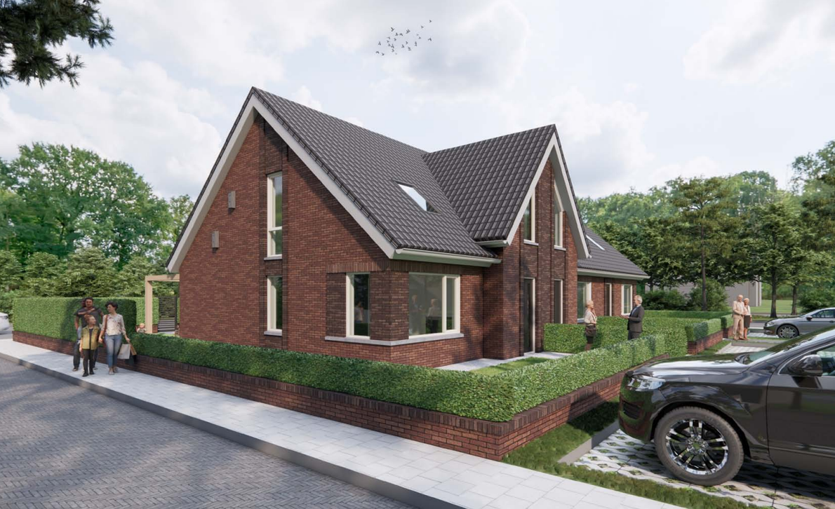 De huiskamer zijkant