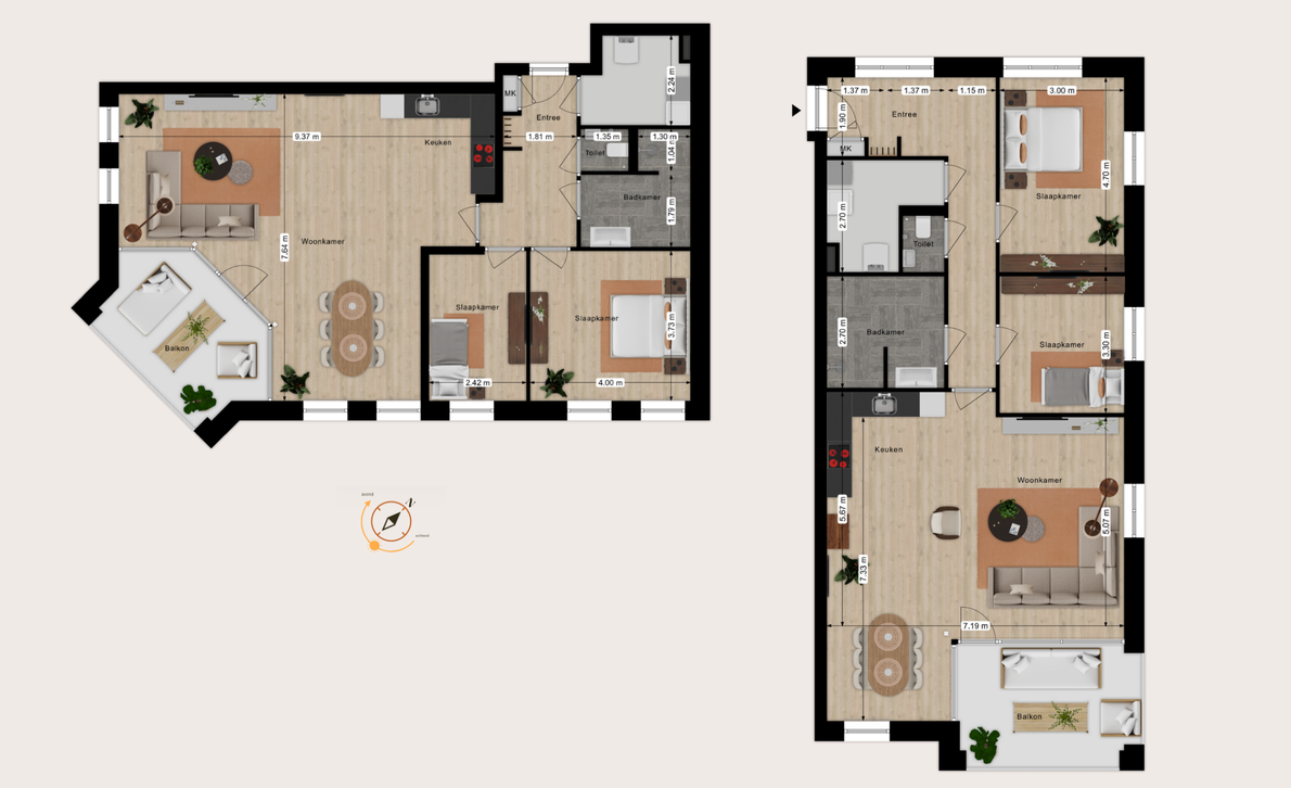 Brown Minimalist Aesthetic Photo Collage Poster 3